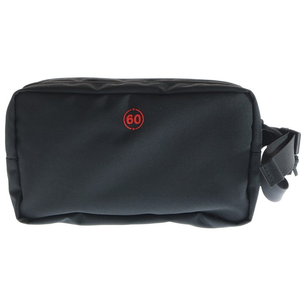 BRIEFING(ブリーフィング) DOUBLE ZIP POUCH STD ダブルジップ ポーチ セカンドバッグ ブラック