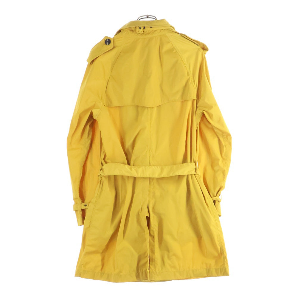 EMPORIO ARMANI(エンポリオアルマーニ) DAVID LINE Nylon Coat デビットライン ベルト付き ナイロンコート イエロー J1L170