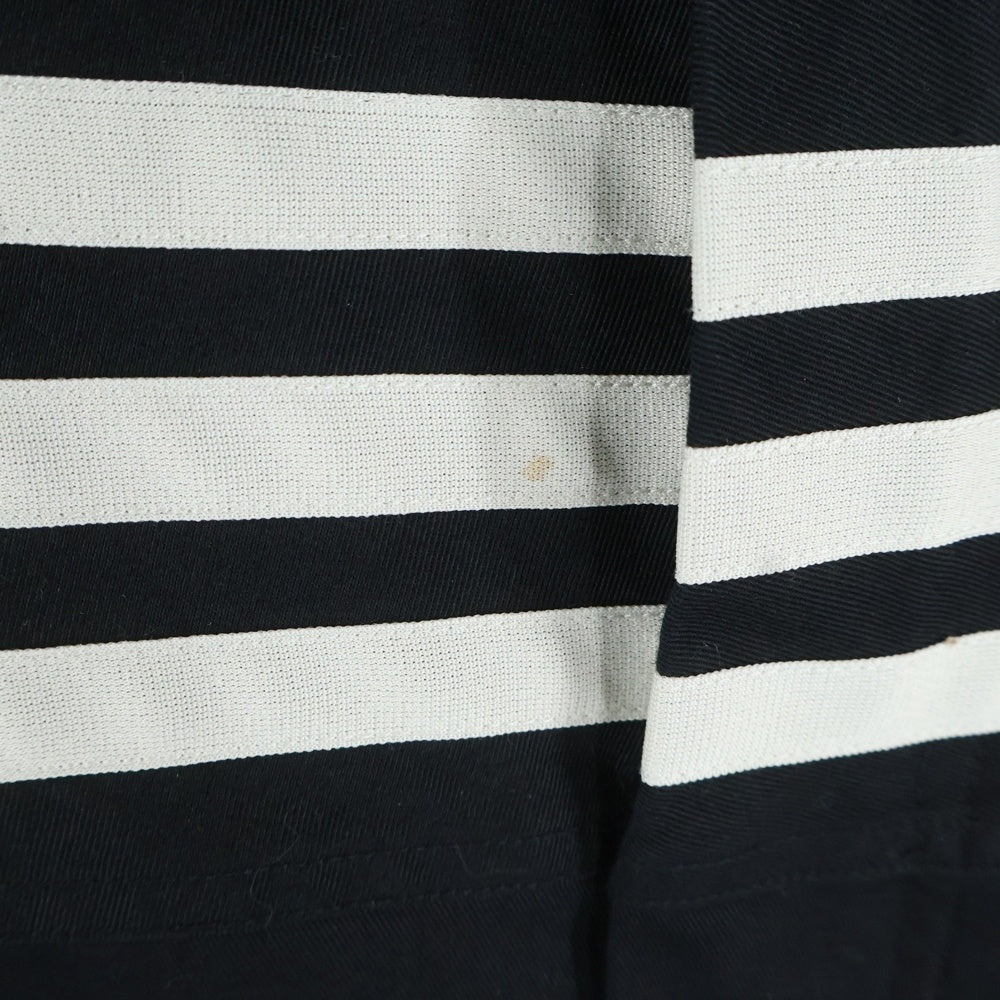 Y-3(ワイスリー) GABARDINE HOODED SHIRT 3ライン モッズコート ブラック FJ0473