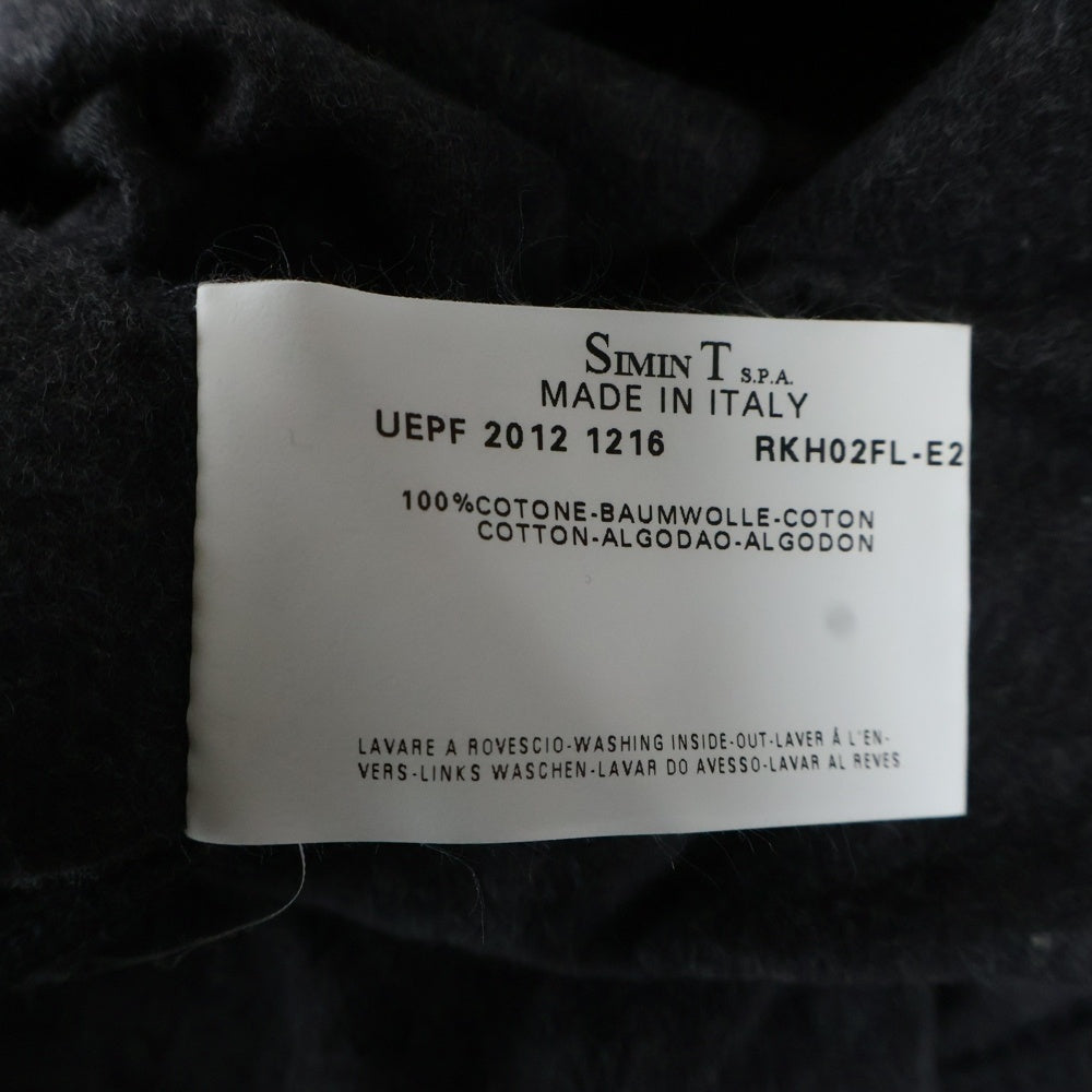 ARMANI COLLEZIONI(アルマーニ コレツィオーニ) Vネック コットン 半袖Tシャツ カットソー ブラック