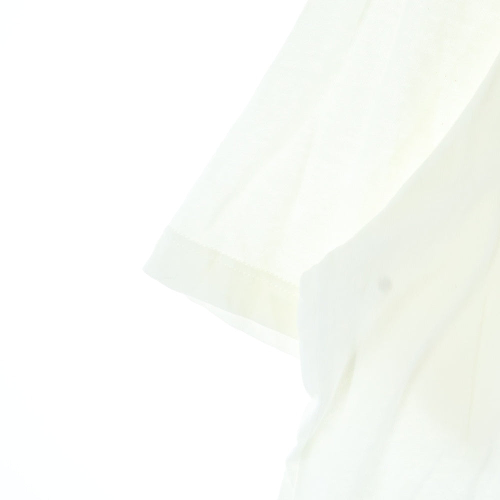 SAINT LAURENT PARIS(サンローランパリ) パームツリー プリント コットン クルーネック 半袖Tシャツ カットソー ホワイト 603285 YBPA2