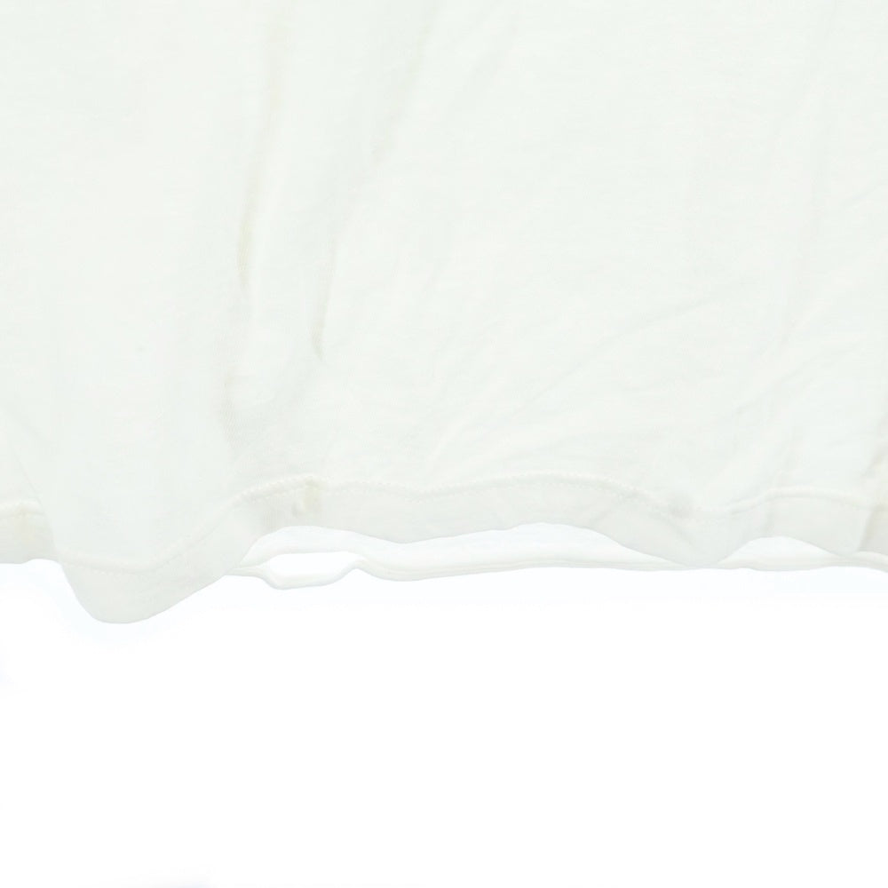 SAINT LAURENT PARIS(サンローランパリ) パームツリー プリント コットン クルーネック 半袖Tシャツ カットソー ホワイト 603285 YBPA2