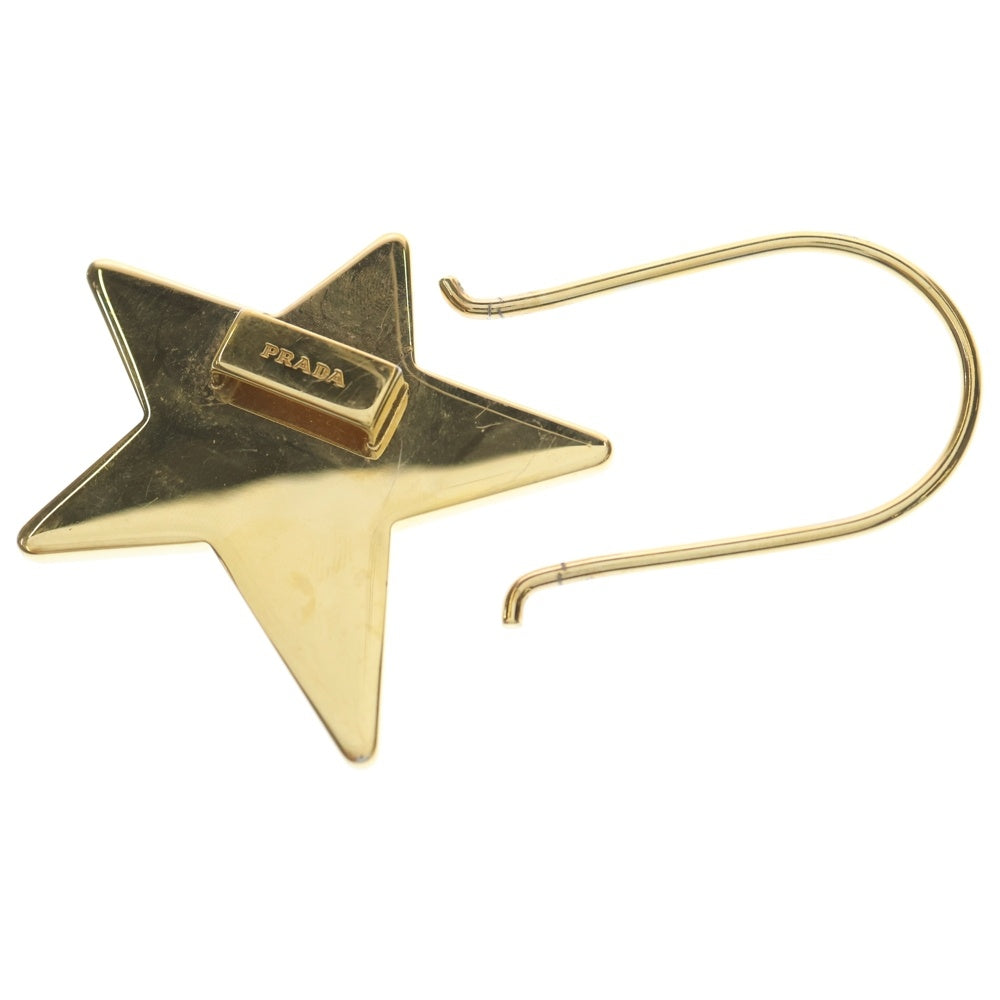 PRADA(プラダ) サフィアーノ スター キーリング イエロー 1PP049 レディース
