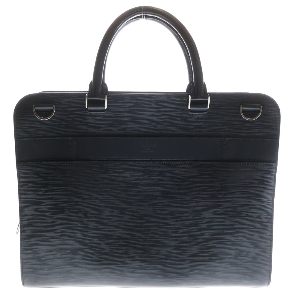 LOUIS VUITTON(ルイヴィトン) エピ バサーノ MM 2WAY レザー ブリーフケース ショルダーバッグ ブラック M54022 TR3103