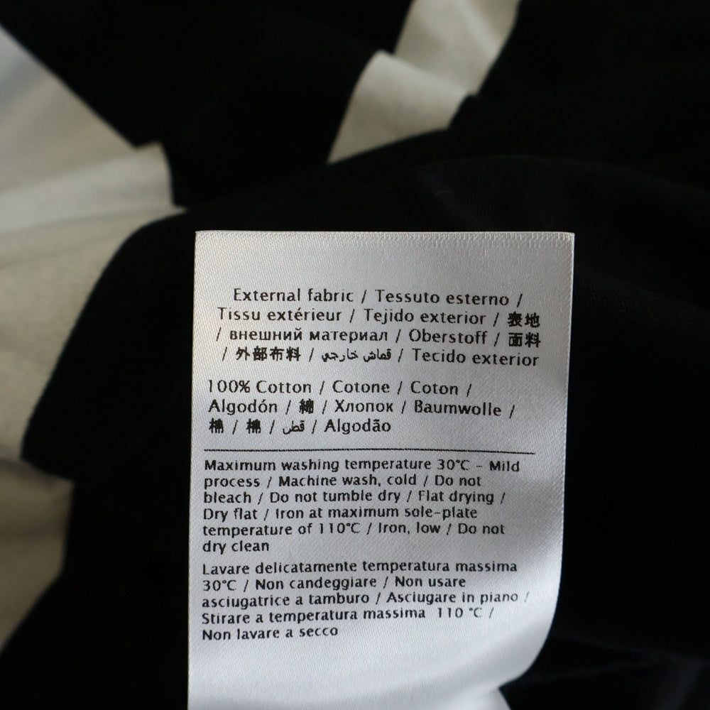VALENTINO(ヴァレンティノ) 19AW Deconstructed Vlogo T-shirt Vロゴプリント クルーネック 半袖Tシャツ カットソー ブラック SV3MG02T5F6