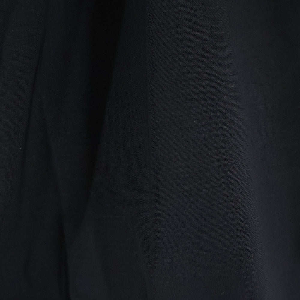 Rick Owens(リックオウエンス) 19AW LARRY期 Astaires Cropped Drawstring Pants アステア ドローストリング ウール クロップドパンツ ブラック RU19F4395-ZL