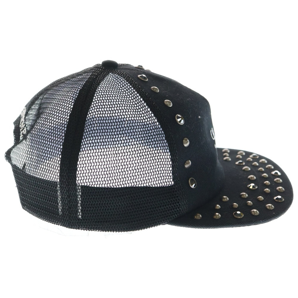SUPREME(シュプリーム) ×B.B. Simon Studded Mesh Back 5-Panel ビービーサイモン スタッズ メッシュキャップ 帽子 ブラック