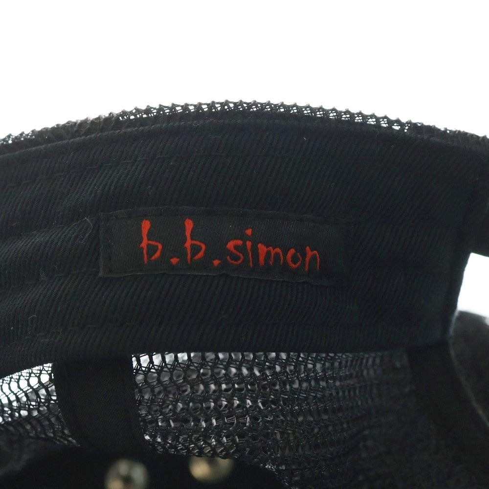 SUPREME(シュプリーム) ×B.B. Simon Studded Mesh Back 5-Panel ビービーサイモン スタッズ メッシュキャップ 帽子 ブラック