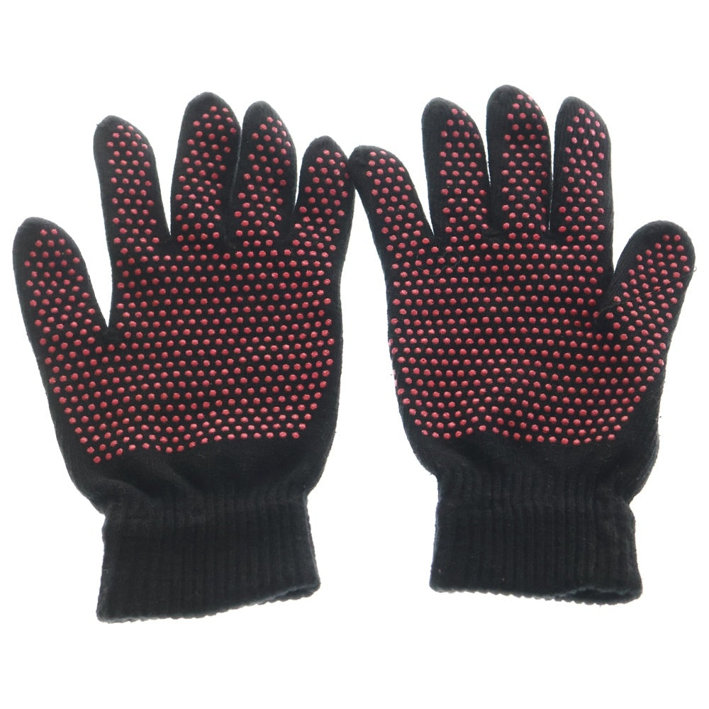 UNDEFEATED(アンディフィーテッド) ×Anti Social Social Club F1 Gloves ロゴプリント グローブ 手袋 ブラック