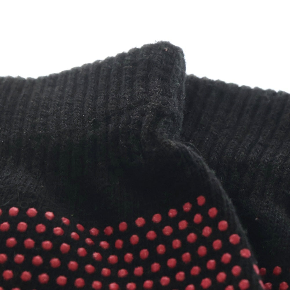 UNDEFEATED(アンディフィーテッド) ×Anti Social Social Club F1 Gloves ロゴプリント グローブ 手袋 ブラック