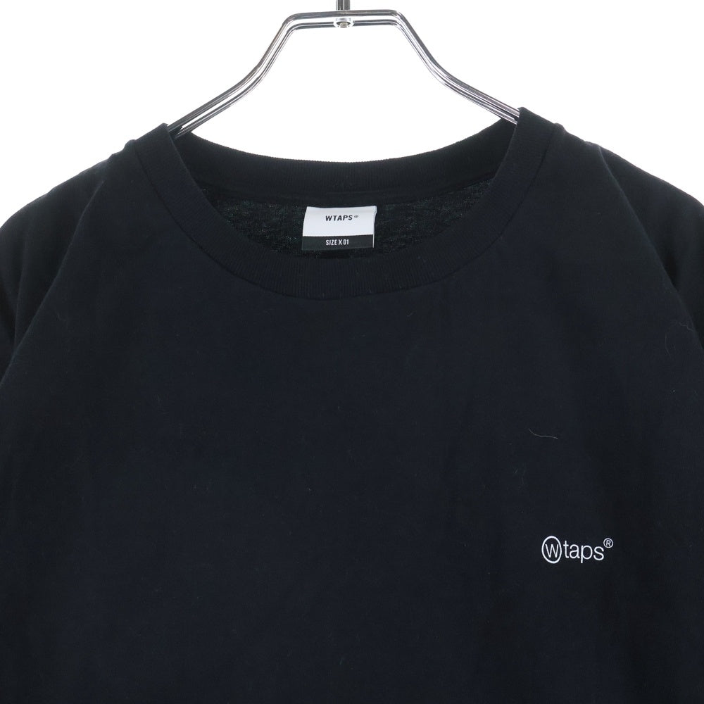 WTAPS(ダブルタップス) 25SS DOT SIGHT/SS/COTTON ドットサイト プリント クルーネック半袖Tシャツ カットソー ブラック 251ATDT-STM05S