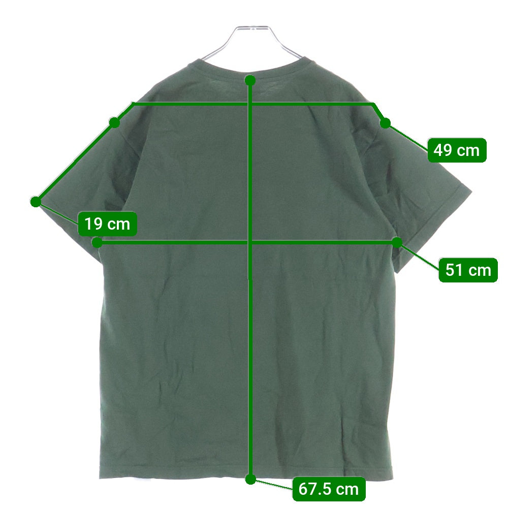 WTAPS(ダブルタップス) 25SS VSN/SS/COTTON ハイドロゴ クルーネック半袖Tシャツ カットソー カーキ