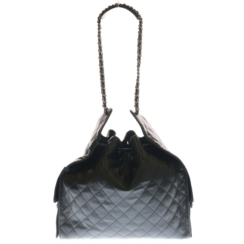 CHANEL(シャネル) シャネル 25 ラージ キャビアスキン レザー チェーンショルダー バッグ AS5311 シルバー金具 ランダムシリアル