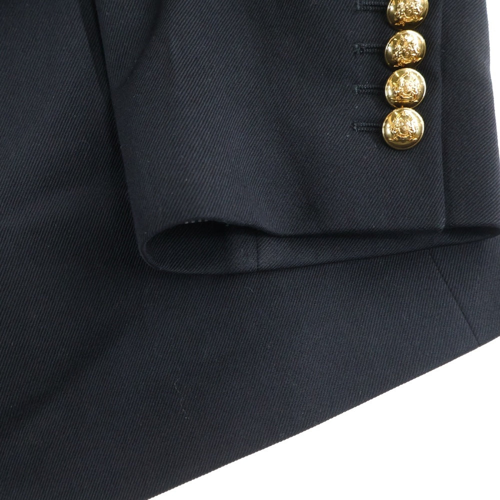 CELINE(セリーヌ) 24AW ダイアゴナルウール クラシック シングル 2B テーラード ジャケットブラック 2V481092D.38NO