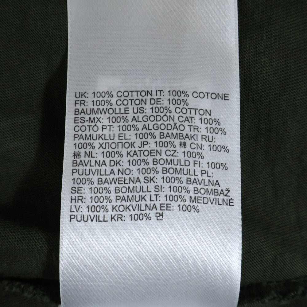 DIESEL(ディーゼル) T-BISCO-OD-OUT ロゴプリント ノースリーブ クルーネック カットソー ブラック A18667