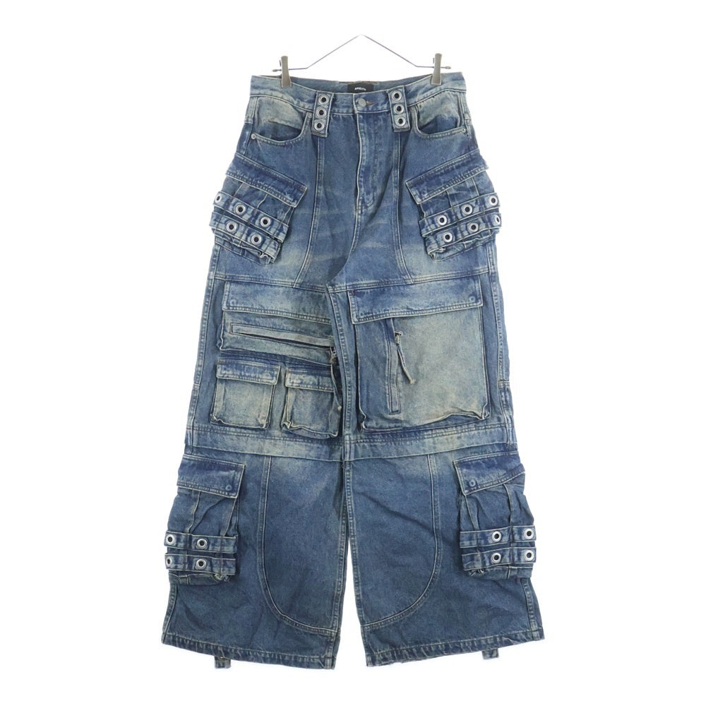BREATH(ブレス) 24AW SUICIDE DENIM PANTS ワイド デニム カードパンツ インディゴ BR24AW-P1002