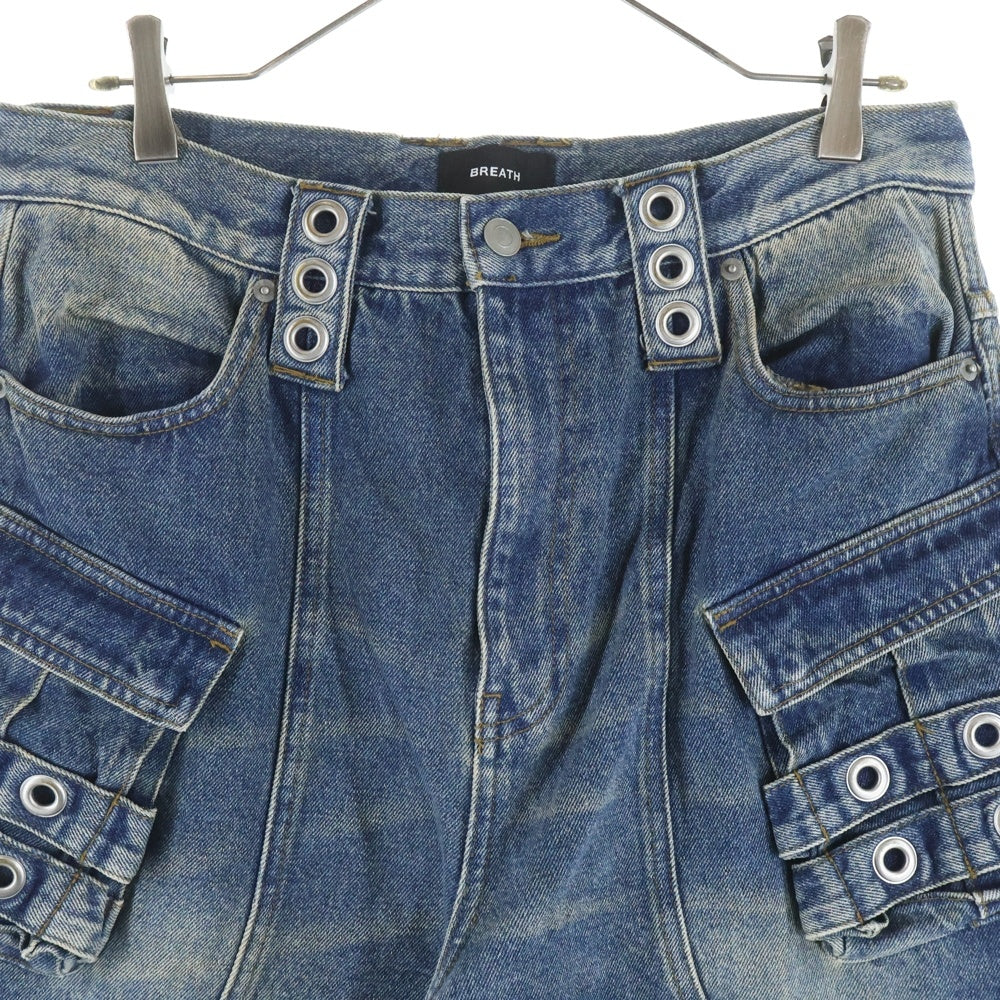 BREATH(ブレス) 24AW SUICIDE DENIM PANTS ワイド デニム カードパンツ インディゴ BR24AW-P1002