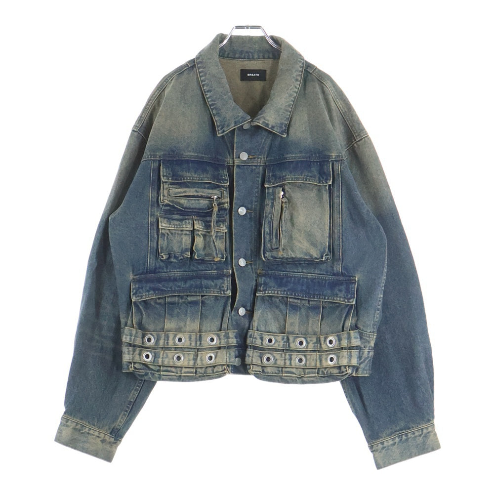 BREATH(ブレス) 24AW SUICIDE DENIM JACKET マルチポケット デニムジャケット インディゴ BR24AW-00001