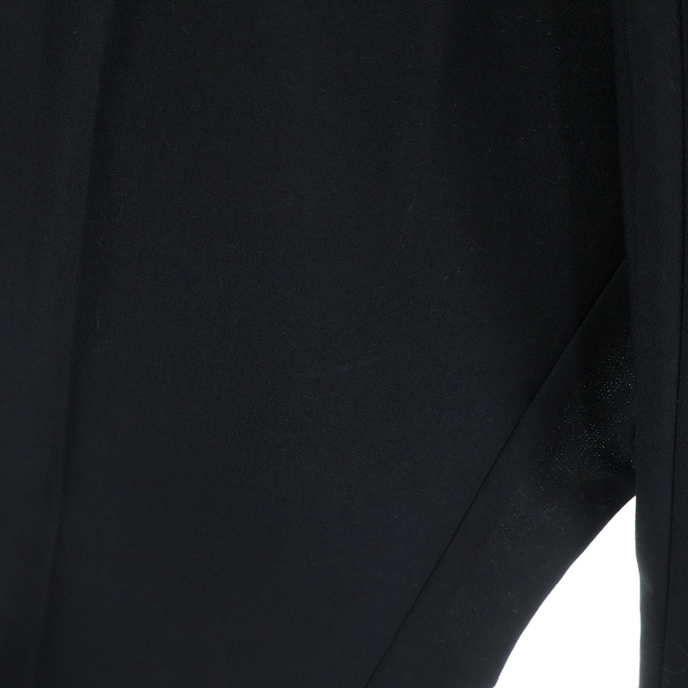 Sacai(サカイ) 23SS Suiting Pants スーチング ポリエステル ウール ベルテッド パンツ ブラック 23-02953M