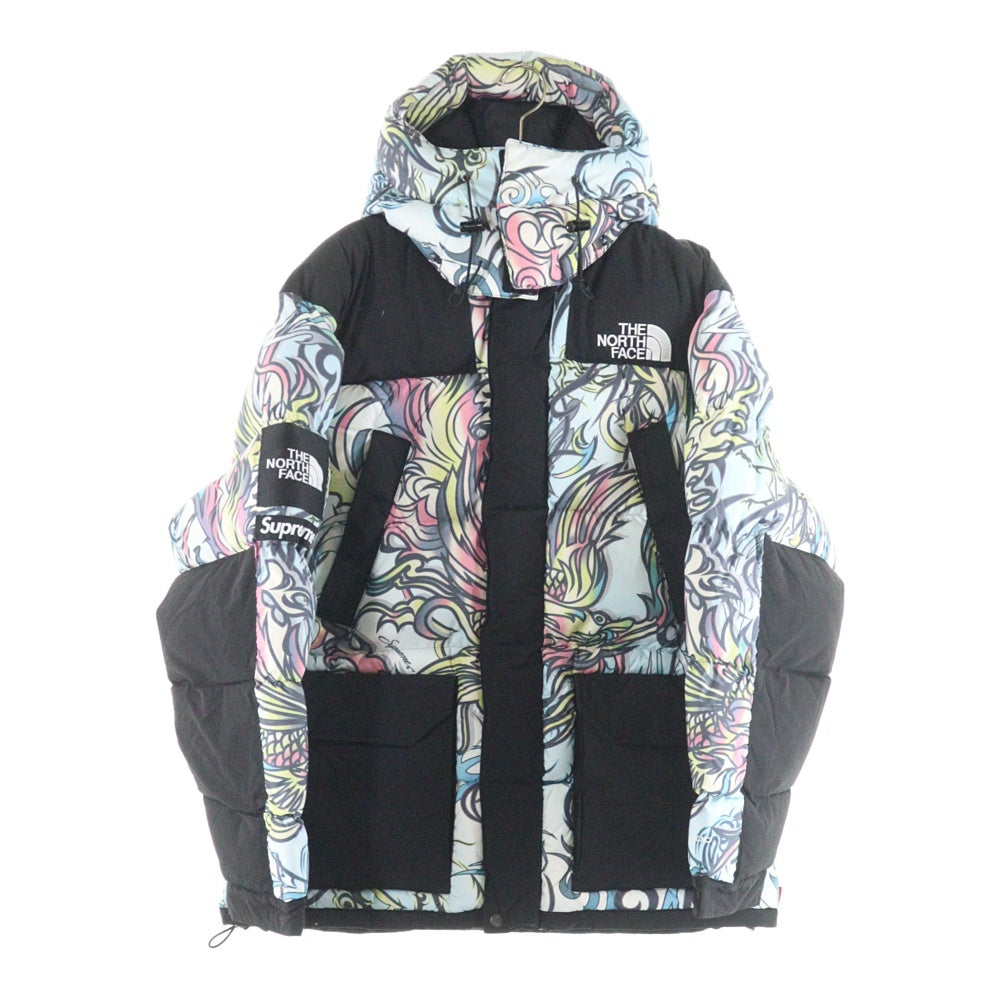 SUPREME(シュプリーム) 22AW ×THE NORTH FACE 700-FILL DOWN PARKA MULTICOLOR DRAGON ザノースフェイスフェイス フーデッド 中綿ダウンジャケット ドラゴン マルチ NF0A82R3