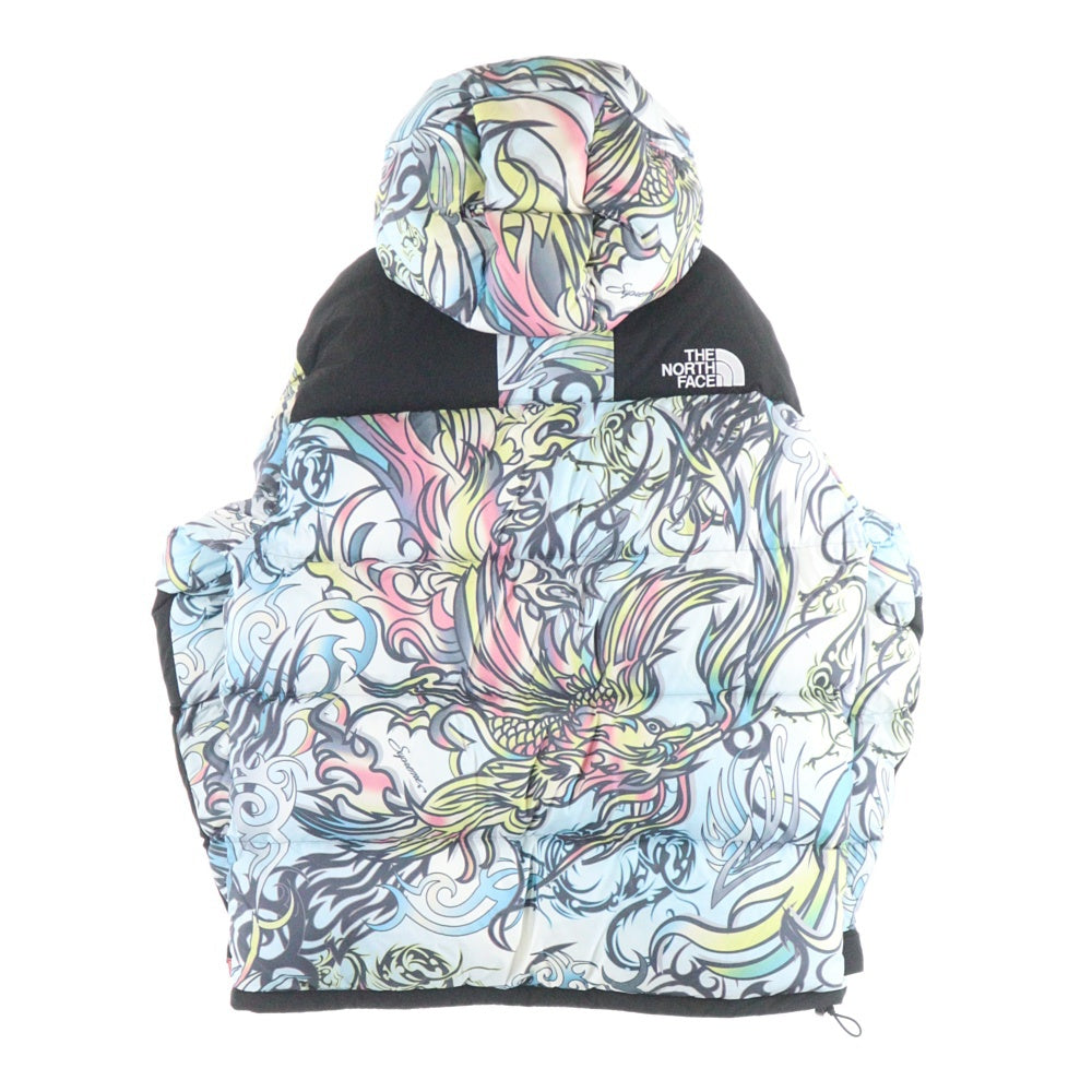 SUPREME(シュプリーム) 22AW ×THE NORTH FACE 700-FILL DOWN PARKA MULTICOLOR DRAGON ザノースフェイスフェイス フーデッド 中綿ダウンジャケット ドラゴン マルチ NF0A82R3