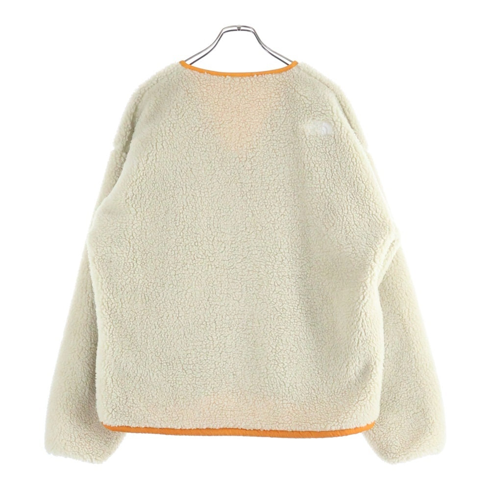 THE NORTH FACE(ザノースフェイス) REVERRSIBLE EXTREME PILE CARDIGAN リバーシブル エクストリーム パイル ジップアップ カーディガン オレンジ/ベージュ NP72334