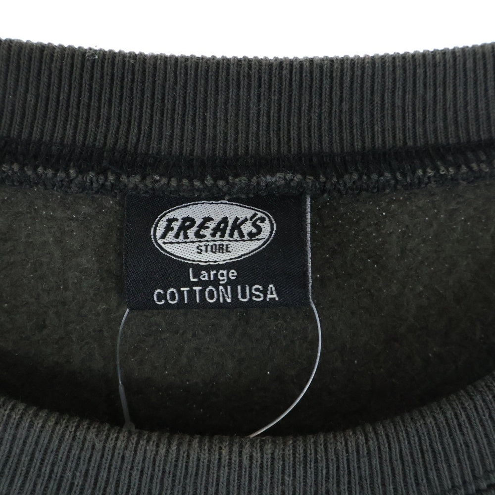 FREAK'S STORE(フリークスストア) 12oz ヘビーウエイト クルーネック スウェットトレーナー グレー 1223248901201