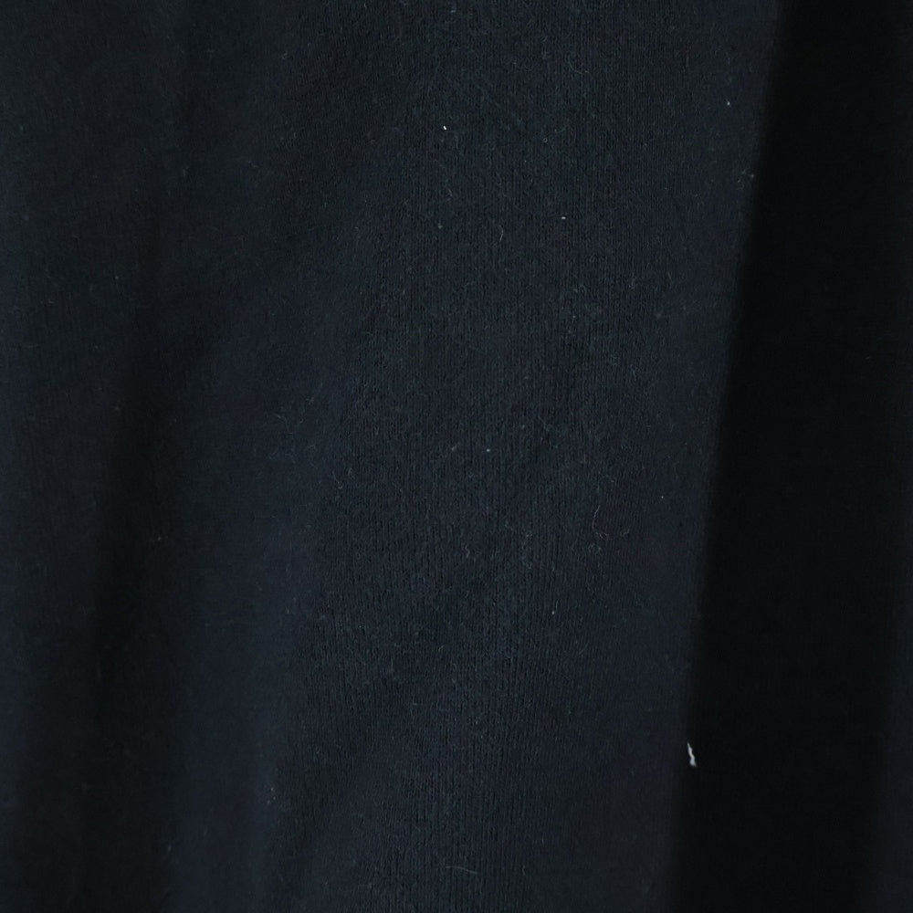 MASSES(マシス) SWEAT HIGH-NECK グラフィックプリント ハイネック スウェットトレーナー ブラック