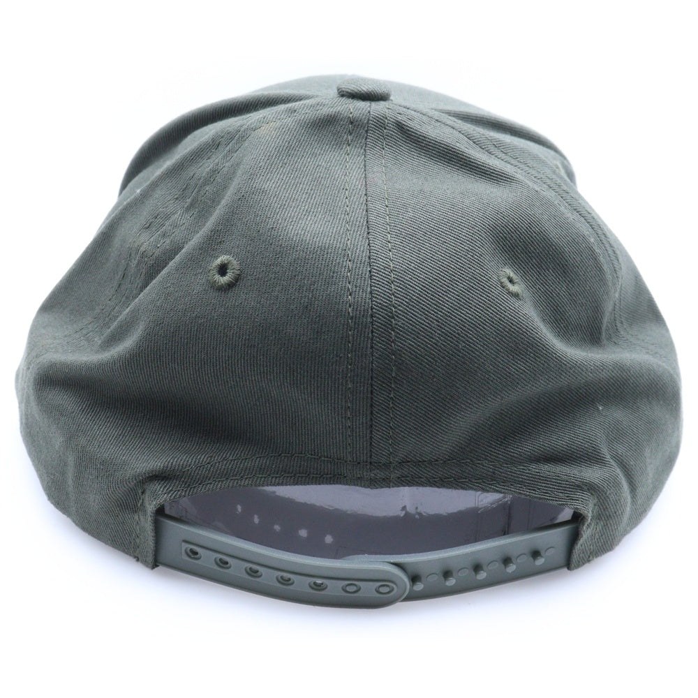 Hideandseek(ハイドアンドシーク) フロントロゴエンブロイダリー ベースボールキャップ 帽子 カーキ