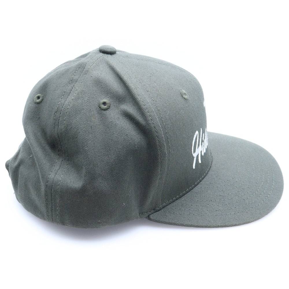 Hideandseek(ハイドアンドシーク) フロントロゴエンブロイダリー ベースボールキャップ 帽子 カーキ