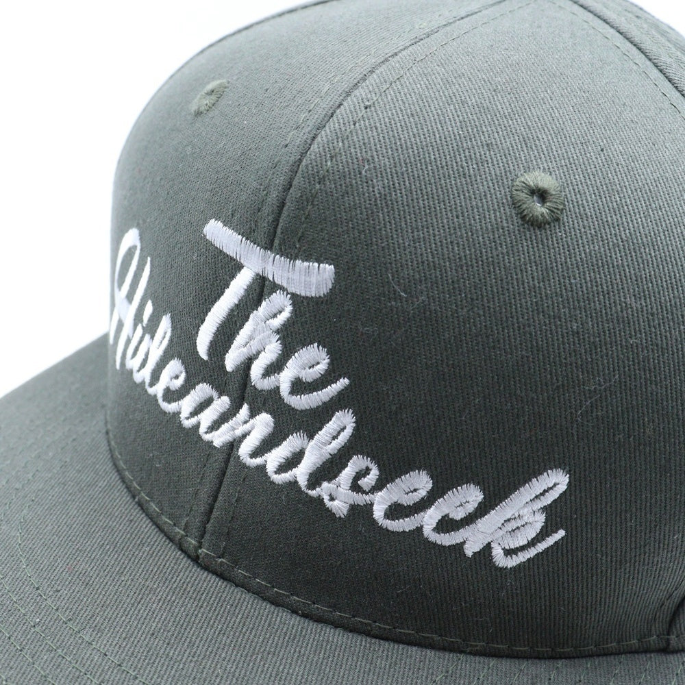 Hideandseek(ハイドアンドシーク) フロントロゴエンブロイダリー ベースボールキャップ 帽子 カーキ