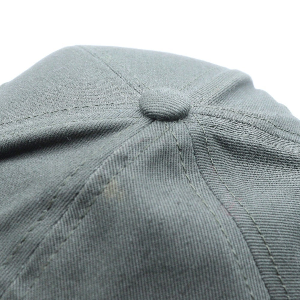 Hideandseek(ハイドアンドシーク) フロントロゴエンブロイダリー ベースボールキャップ 帽子 カーキ