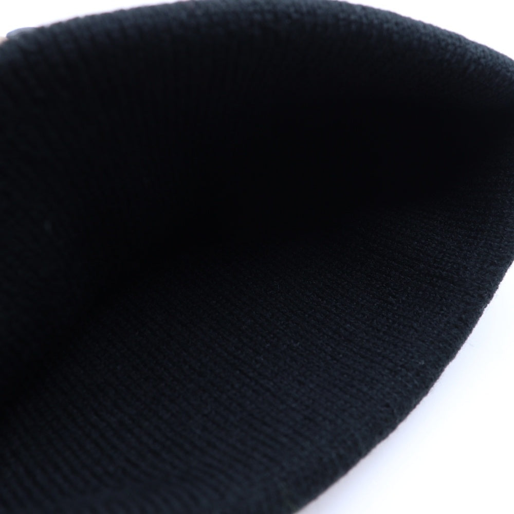 CARHARTT(カーハート) ACRYLIC WATCH HAT ロゴパッチ ビーニー ニット帽 帽子 ブラック A18-BLK
