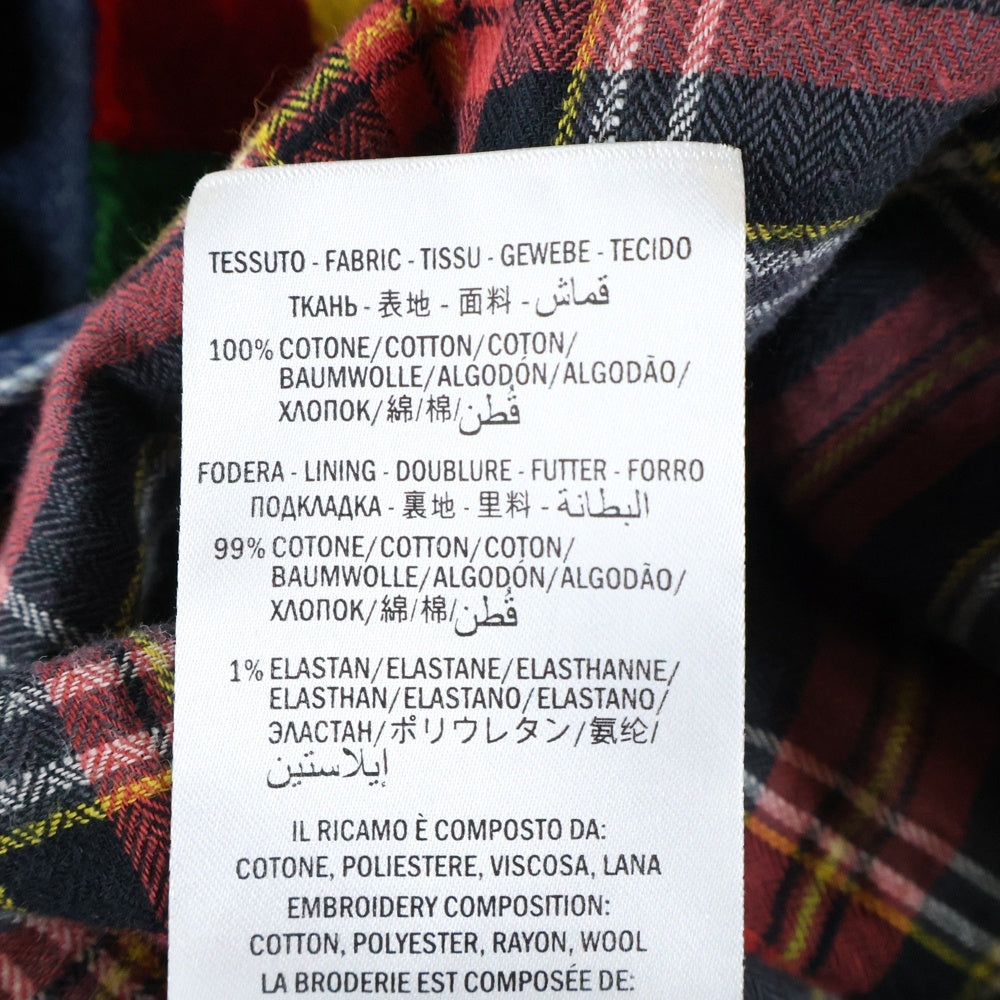 GUCCI(グッチ) GGアップリケ バックロゴ デニムジャケット インディゴ 475024 XDAAT