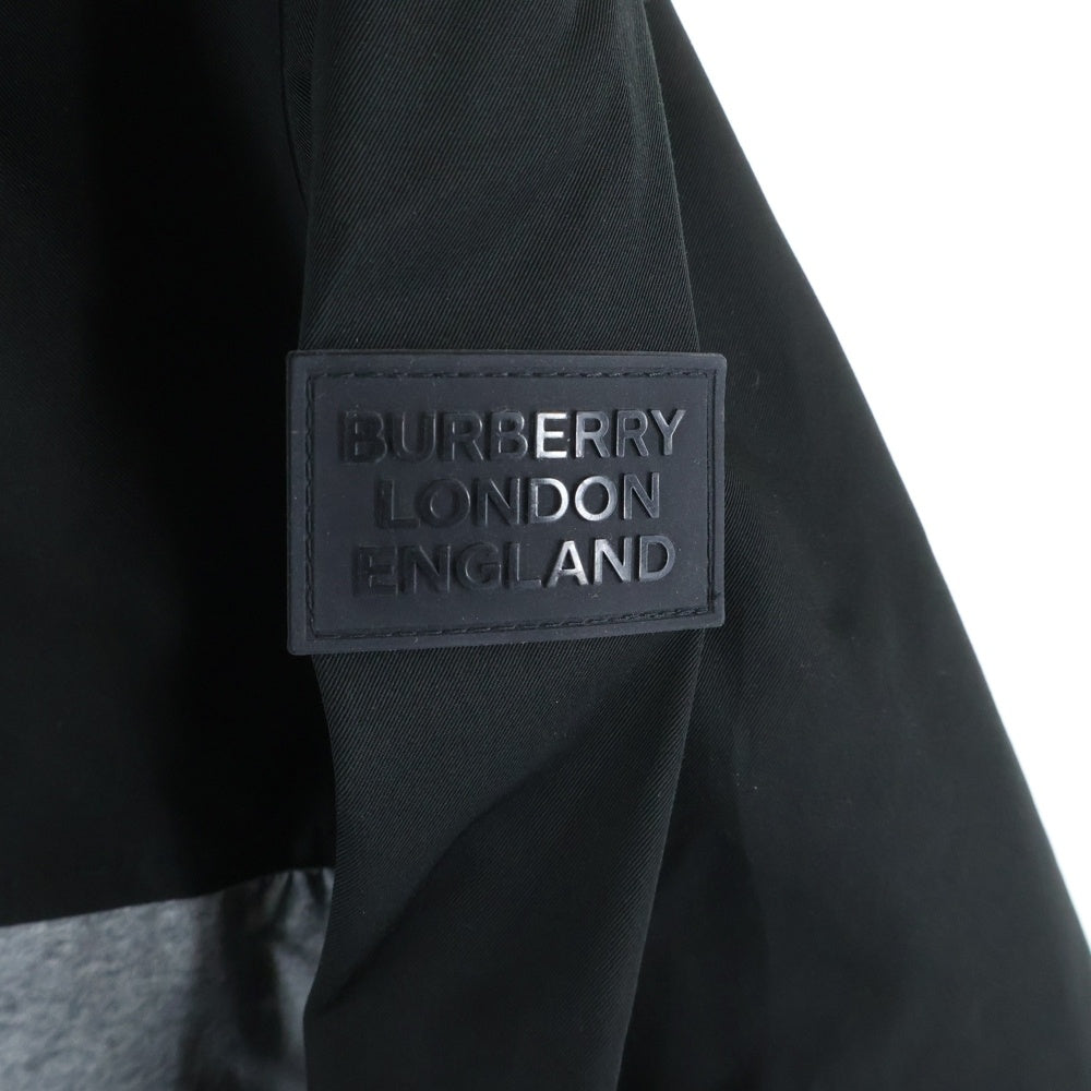 BURBERRY(バーバリー) MONOCHROME モノクローム ナイロン ジップアップ フーディジャケット ブラック 8024059