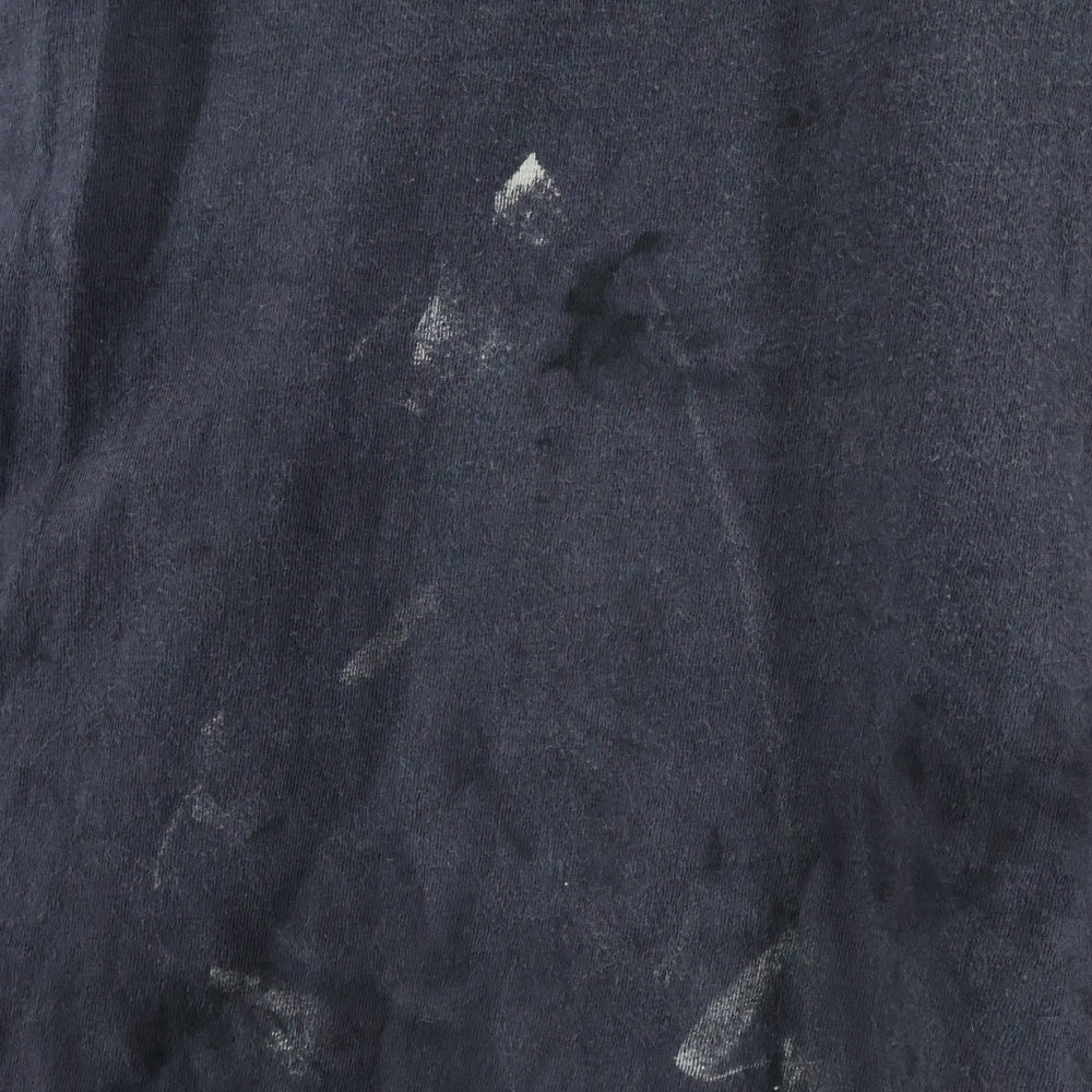 READY MADE(レディメイド) 24AW LS T-SHIRT SNAKE スネークプリント ロングスリーブ長袖Tシャツカットソー チャコールグレー RE-CO-BK-00-00-282