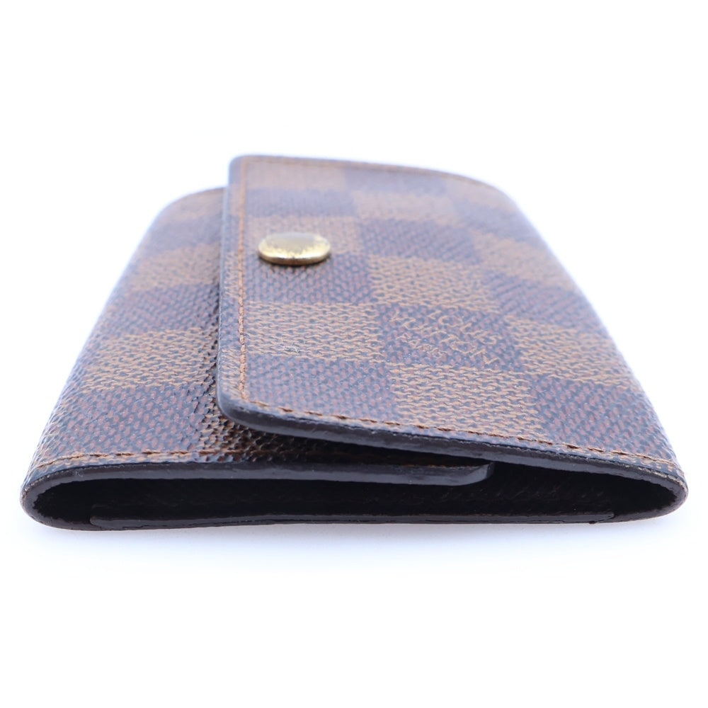 LOUIS VUITTON(ルイヴィトン) ダミエ ミュルティクレ 6連 キーケース ブラウン N62630 CT0043