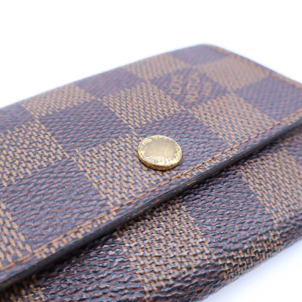 LOUIS VUITTON(ルイヴィトン) ダミエ ミュルティクレ 6連 キーケース ブラウン N62630 CT0043