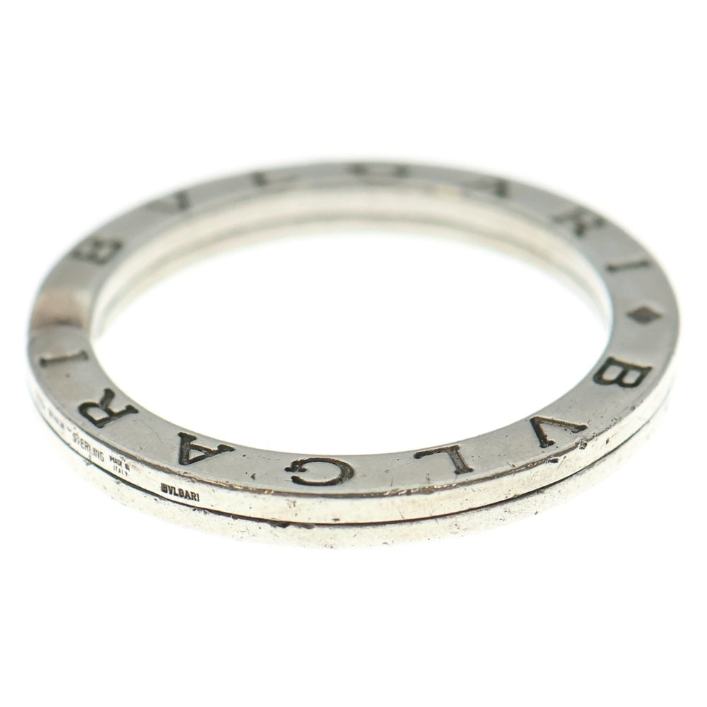 BVLGARI(ブルガリ) ロゴ刻印 キーリング シルバー レディース