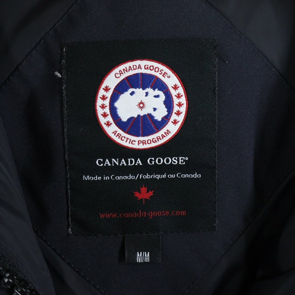 CANADA GOOSE(カナダグース) PORTLAND PARKA ポートランド パーカ ファー付き 中綿ダウンジャケット ネイビー 2604JL