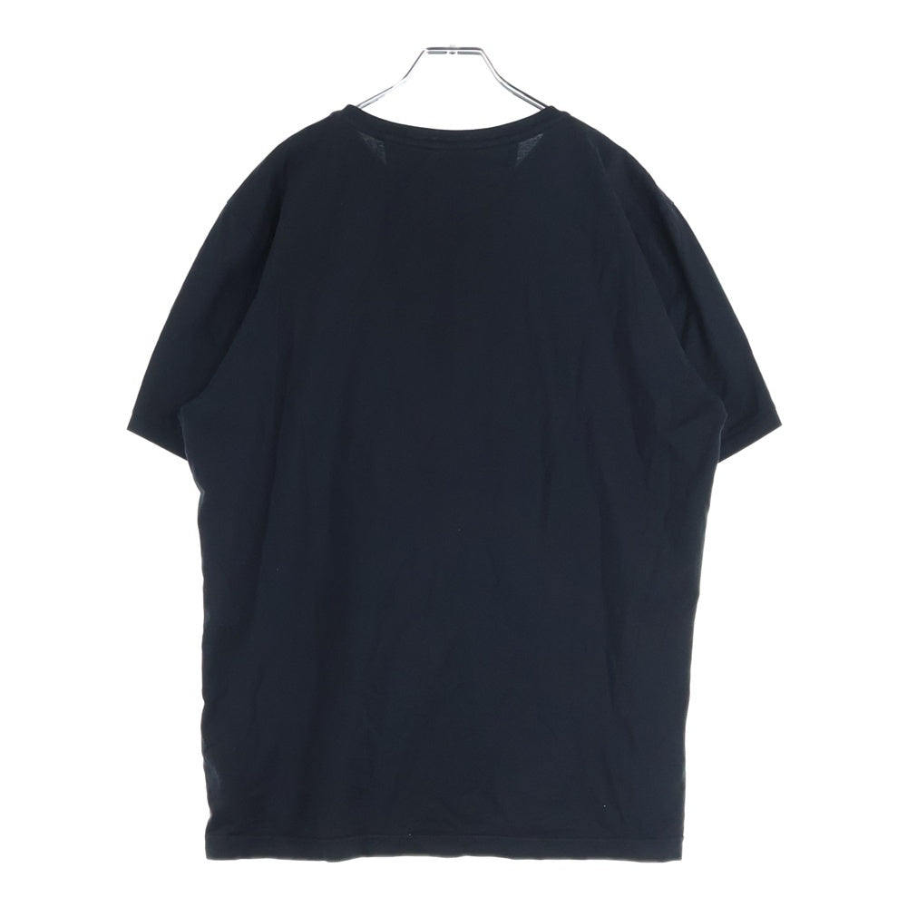 FENDI(フェンディ) ×Karl Lagerfeld Karlito Rhinestone Tee カリート ラガーフェルド ストーン ロゴ 半袖Tシャツ ブラック FY0626