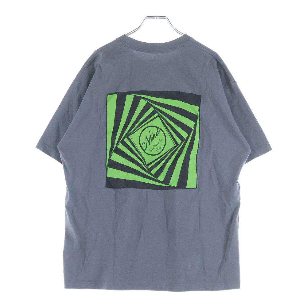NEIGHBORHOOD(ネイバーフッド) ペイントロゴ 半袖Tシャツ グレー