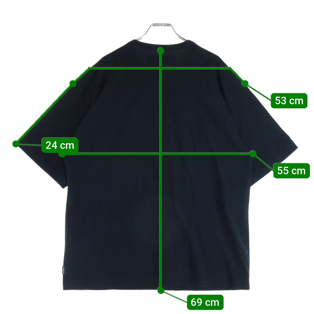 NEIGHBORHOOD(ネイバーフッド) 22AW CLASSIC LOGO SS クラシックロゴ 半袖Tシャツ ブラック 222TPNH-CSM07