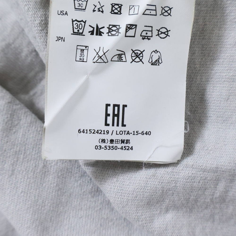 STONE ISLAND(ストーンアイランド) ハーフジップ 半袖ポロシャツ グレー 641524219