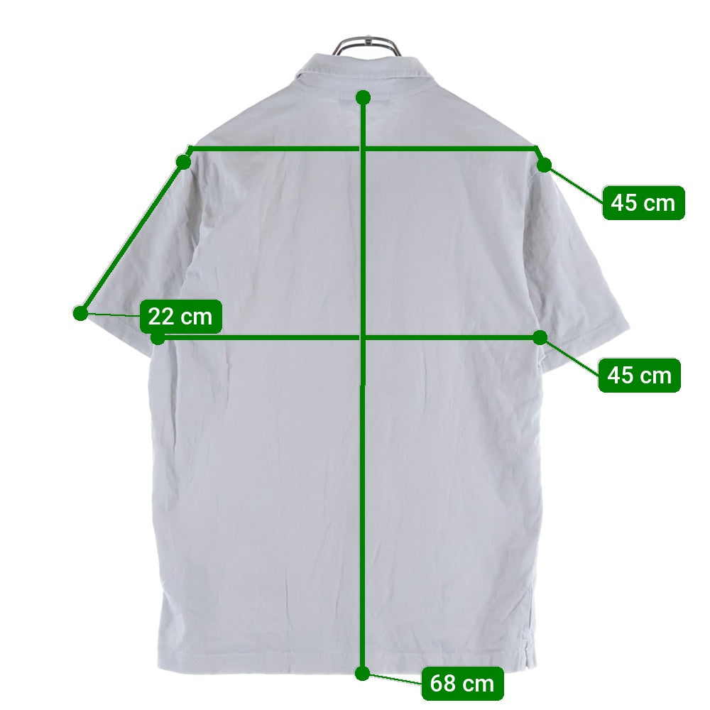 STONE ISLAND(ストーンアイランド) ハーフジップ 半袖ポロシャツ グレー 641524219