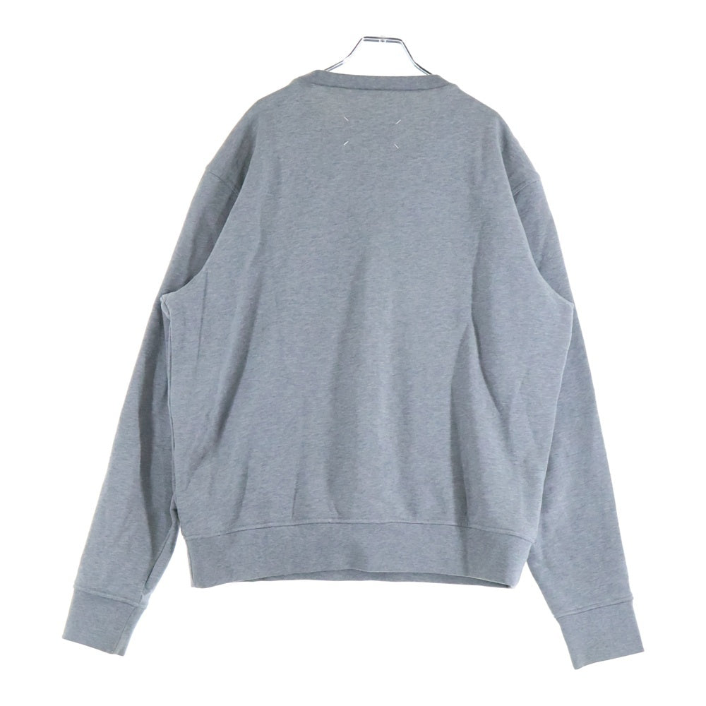 Maison Margiela 10(メゾンマルジェラ10) 19AW クルーネック スウェットトレーナー グレー S50GU0098