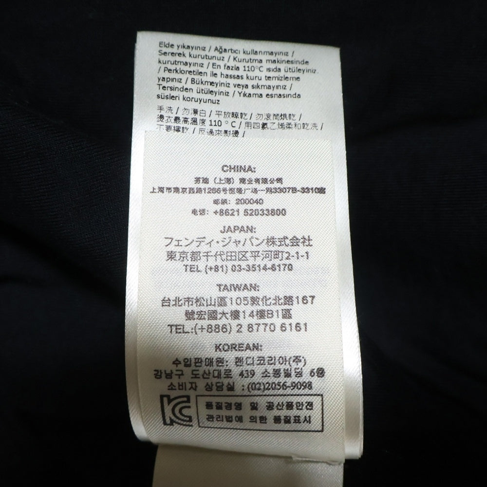 FENDI(フェンディ) Monster Eyes Bomber Jacket In バグズアイ ボンバージャケット ブラック FW0833 A3LU