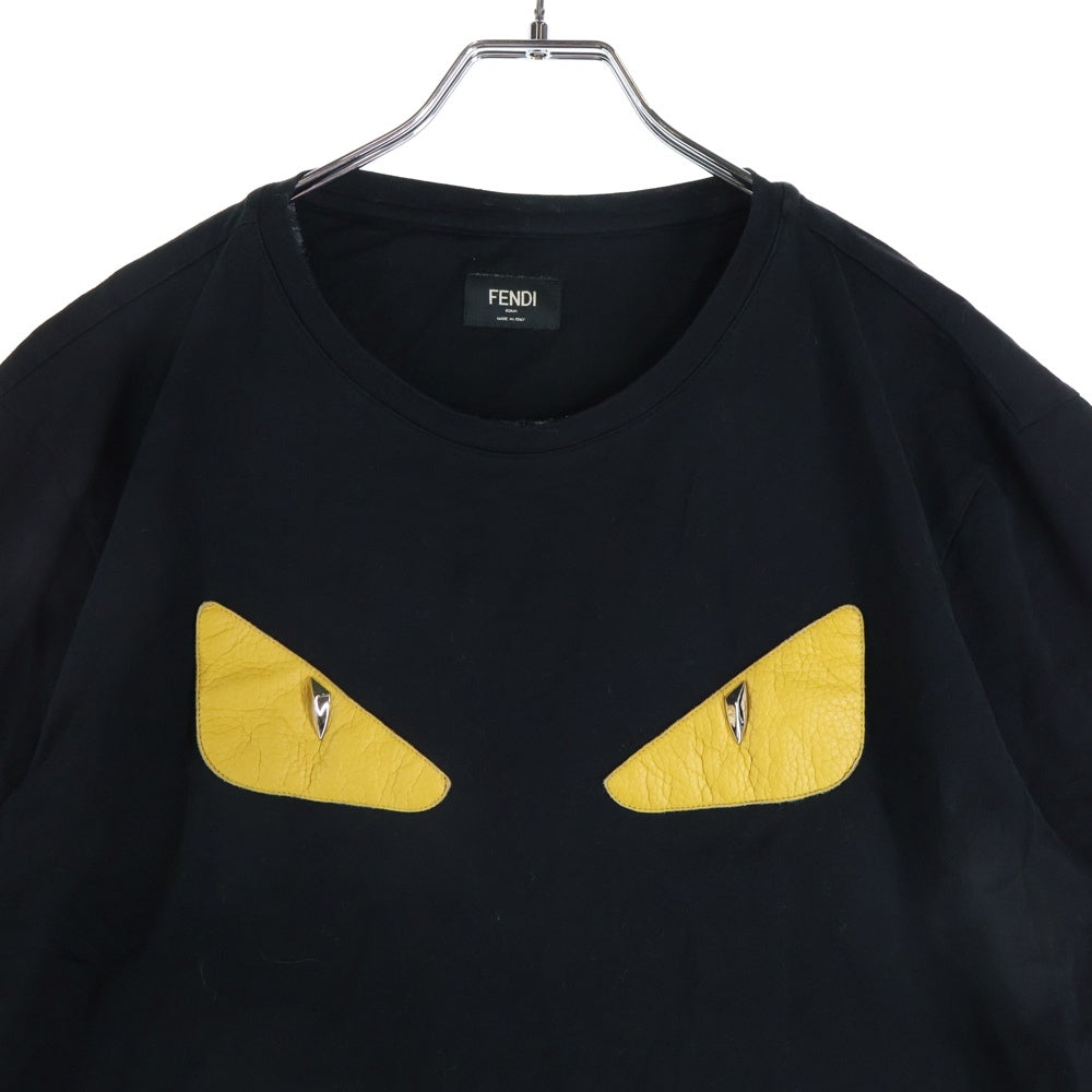 FENDI(フェンディ) Bugs Eye S/S Tee バグズアイ 半袖Tシャツ ブラック FY0722 94T
