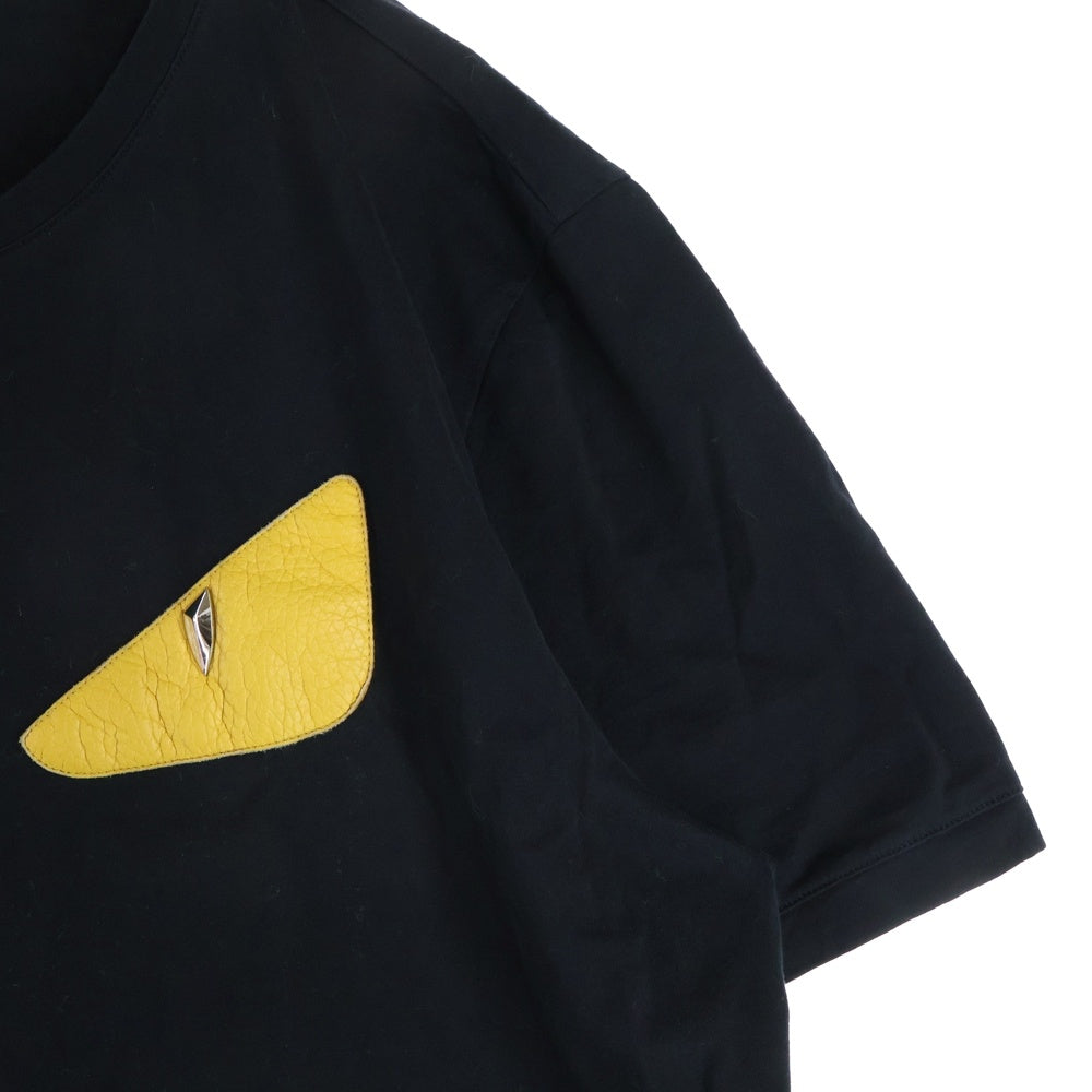 FENDI(フェンディ) Bugs Eye S/S Tee バグズアイ 半袖Tシャツ ブラック FY0722 94T