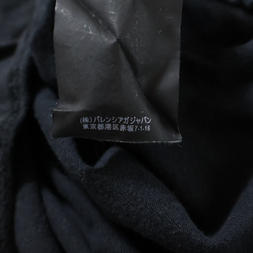 BALENCIAGA(バレンシアガ) Commitment L/S Tee コミットメント 長袖Tシャツ ロンT ブラック 532572 TAV04